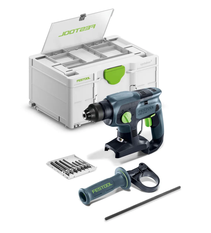 Perforateur-visseuse sans fil KHC-S 18 Basic Set Festool sans batterie ni chargeur dans Systainer