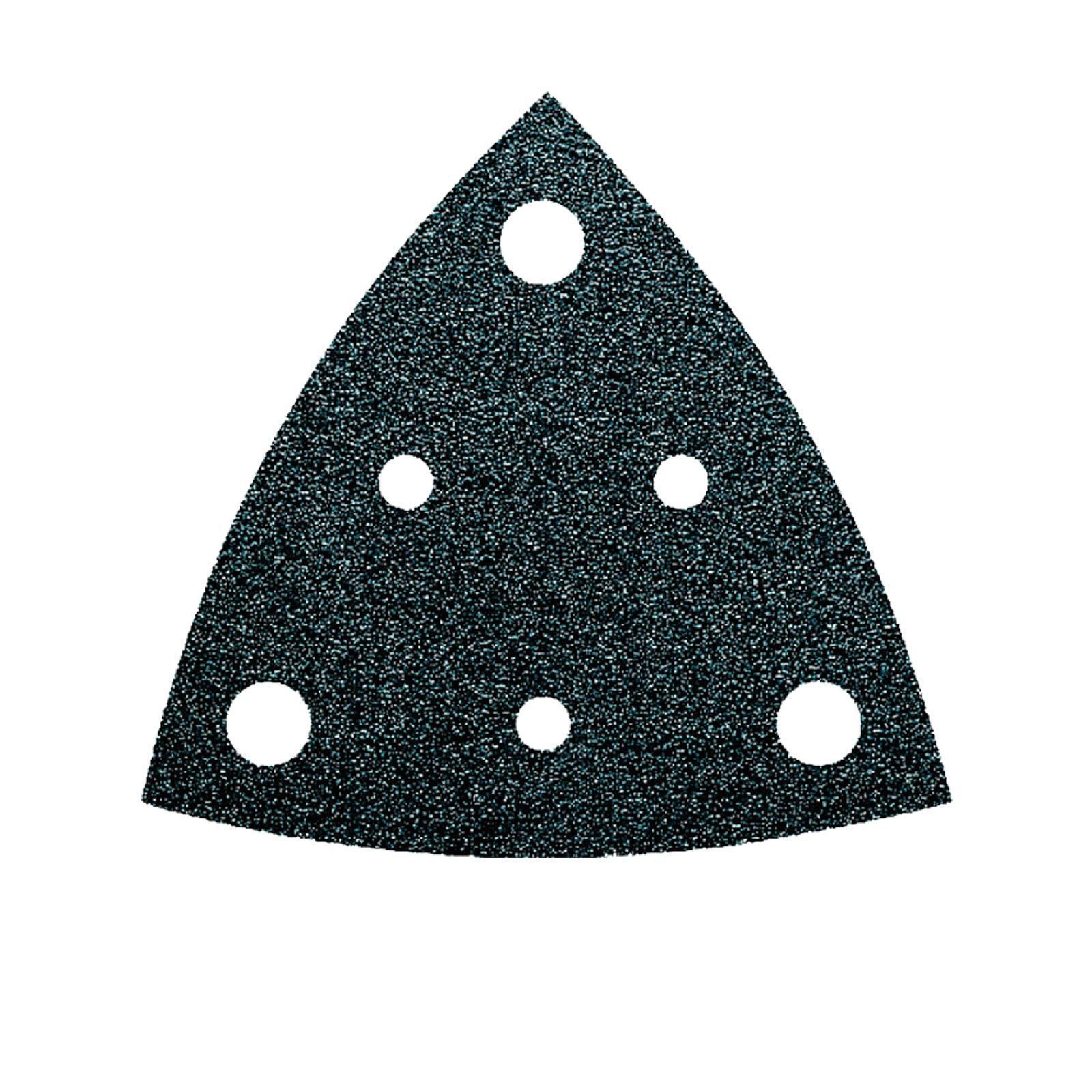 Fein Feuilles de ponçage perforées, longueur d'arête 80 mm pour une utilisation universelle
