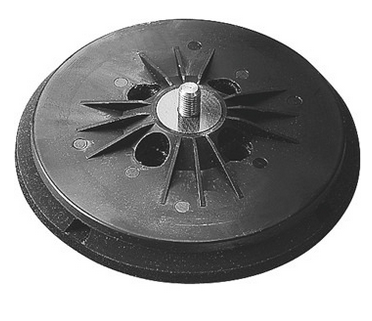 Disque de ponçage Ø 150 mm, perforé avec partie auto-agrippante - 5/16 in-24 UNF