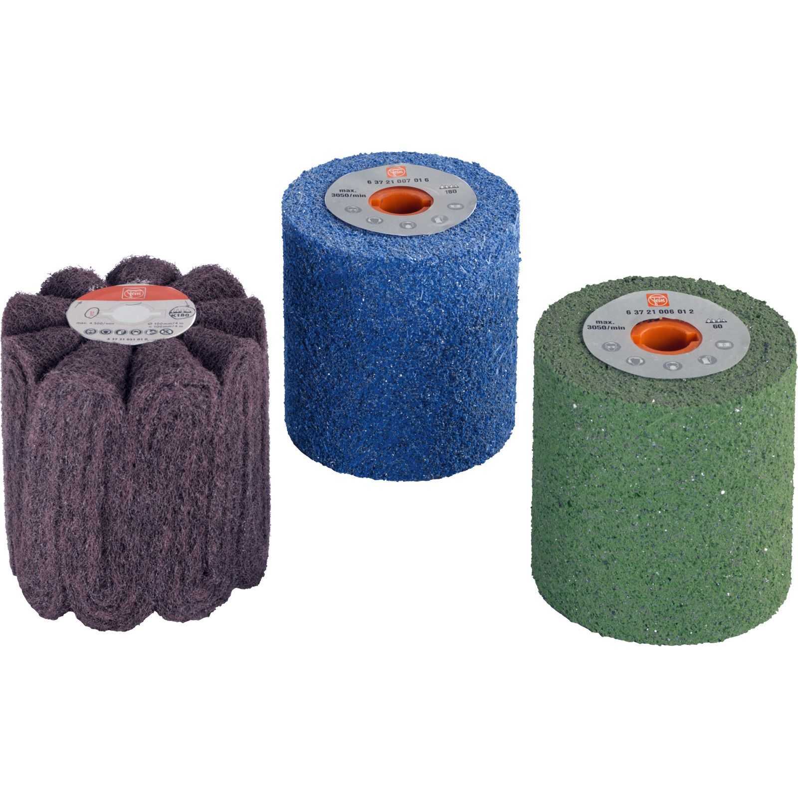 Set de satinage pour acier inoxydable Fein (surface)
