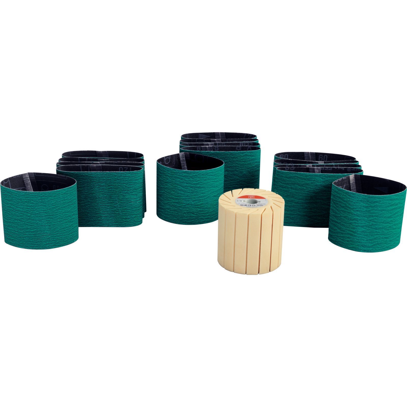 Set d'acier inoxydable Fein pour ponçage de surface