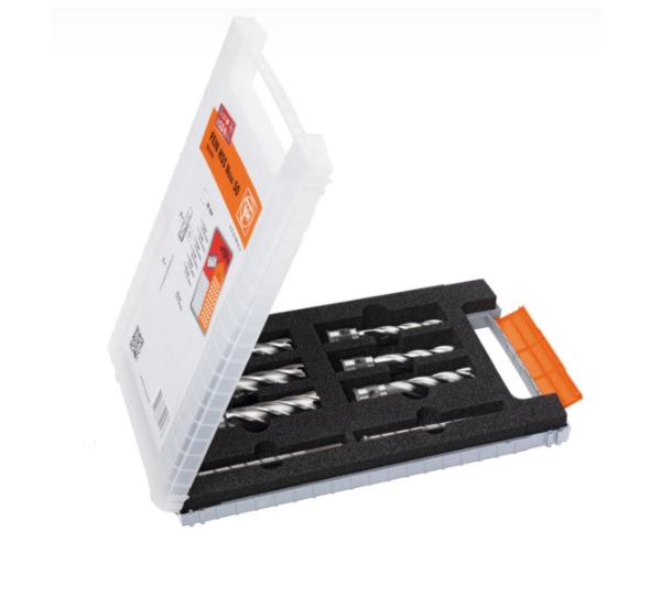 Jeu d'accessoires Fein BEST OF SET Mèche à noyau 3/4" WELDON (12,14,16,18,20,22)