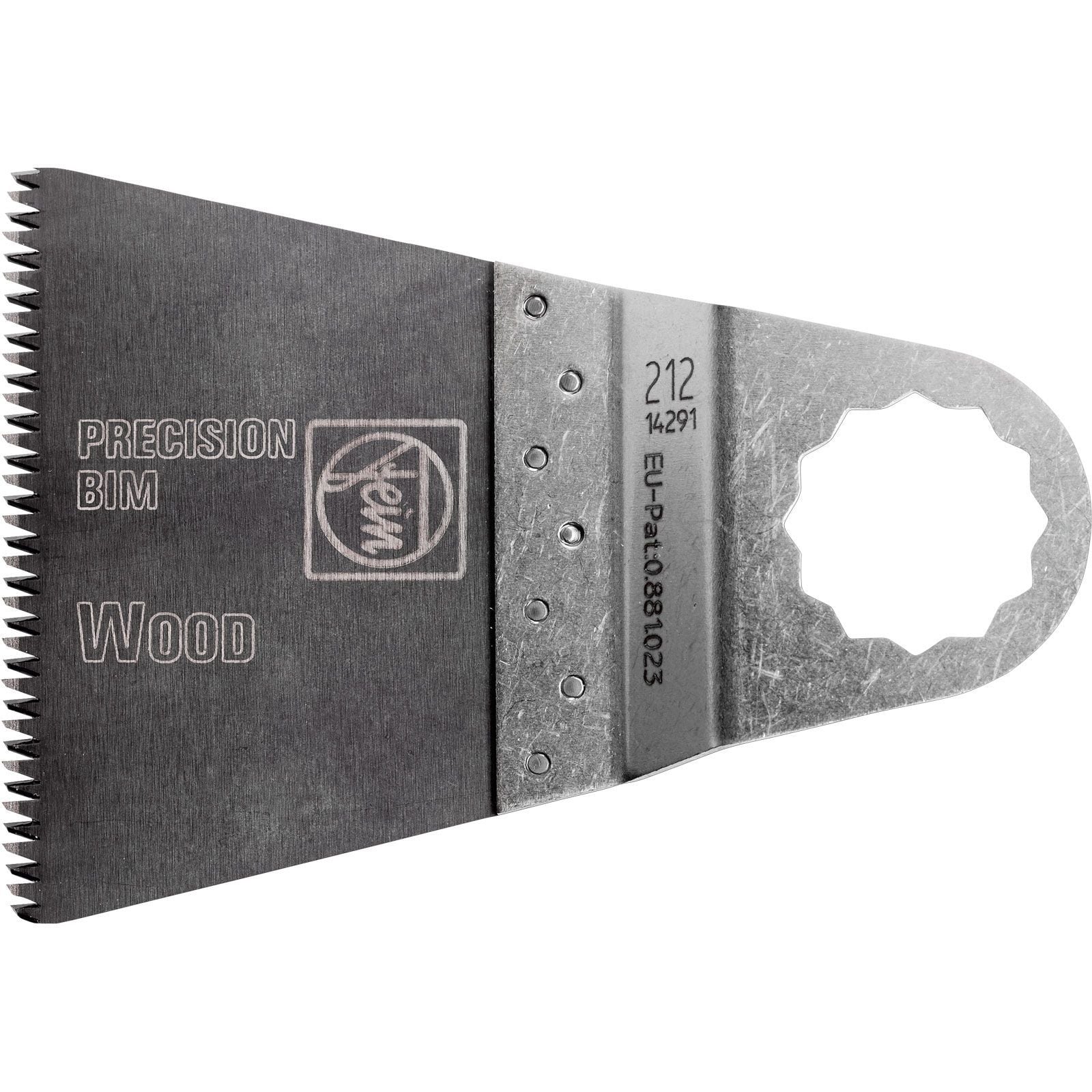 Lame de scie Fein 5x E-Cut Precision BIM SuperCut 65 mm - 63502212020 — lot de 5 pièces