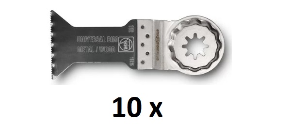 Fein StarlockPlus Lame de scie E-Cut universelle 44x60mm, lot de 10
