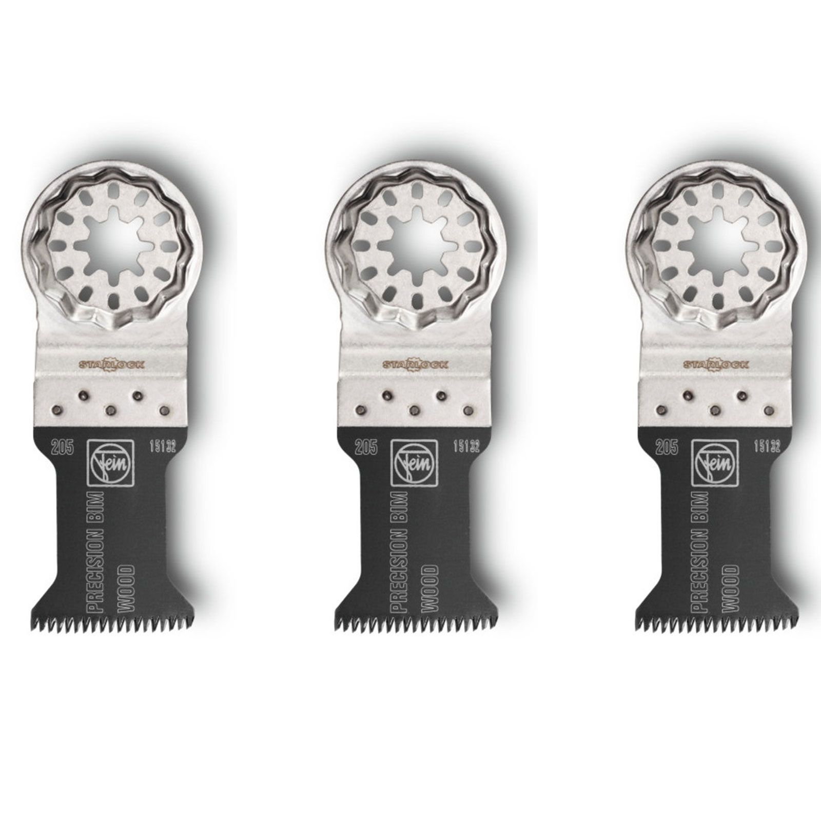 Lame de scie alternative Fein E-Cut Precision BIM 50x35 mm VE3 — lot de 3 pièces