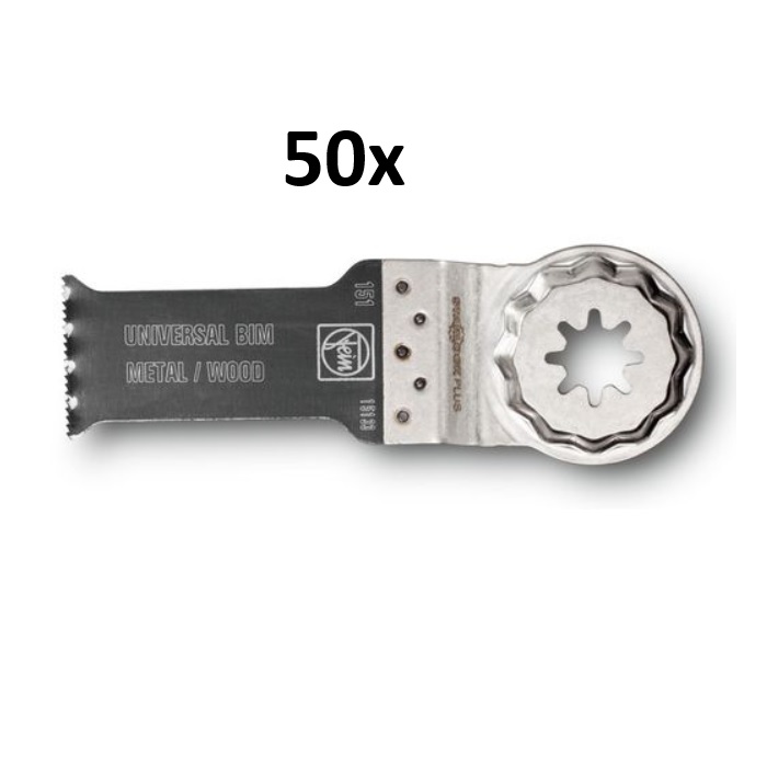 Lame de scie Fein StarlockPlus E-Cut Universal BIM 60x28, 50 pièces — lot de 50 pièces