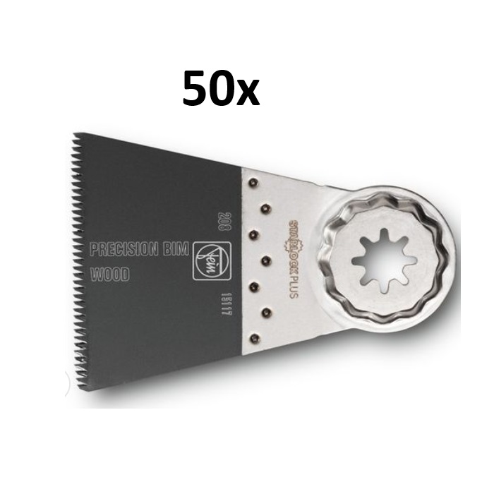 Lame de scie Fein StarlockPlus E-Cut P BIM (50 x 65 mm, 50 pièces) — lot de 50 pièces