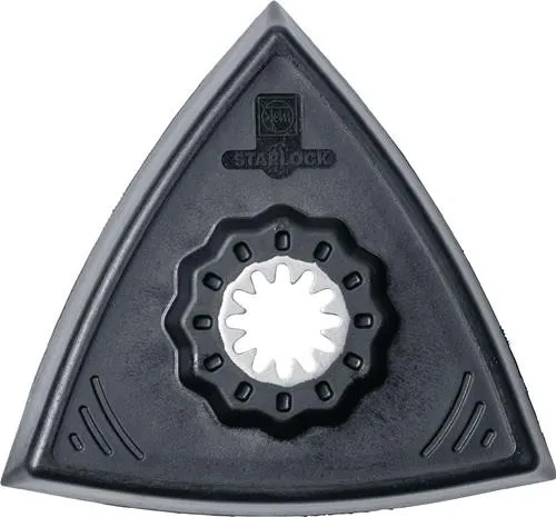 Set de plateaux de ponçage triangulaires non perforés Starlock 2 pièces — lot de 2 pièces