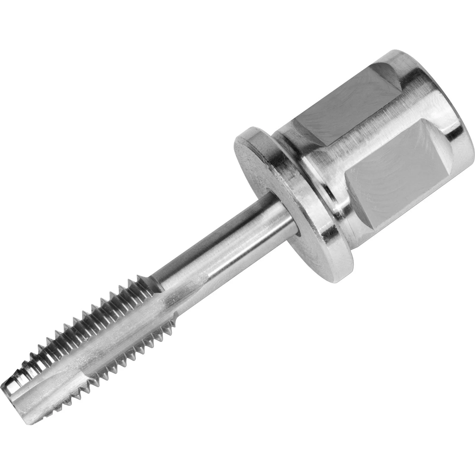 Taraud fin pour trous traversants avec adaptateur 3/4" en réception Weldon