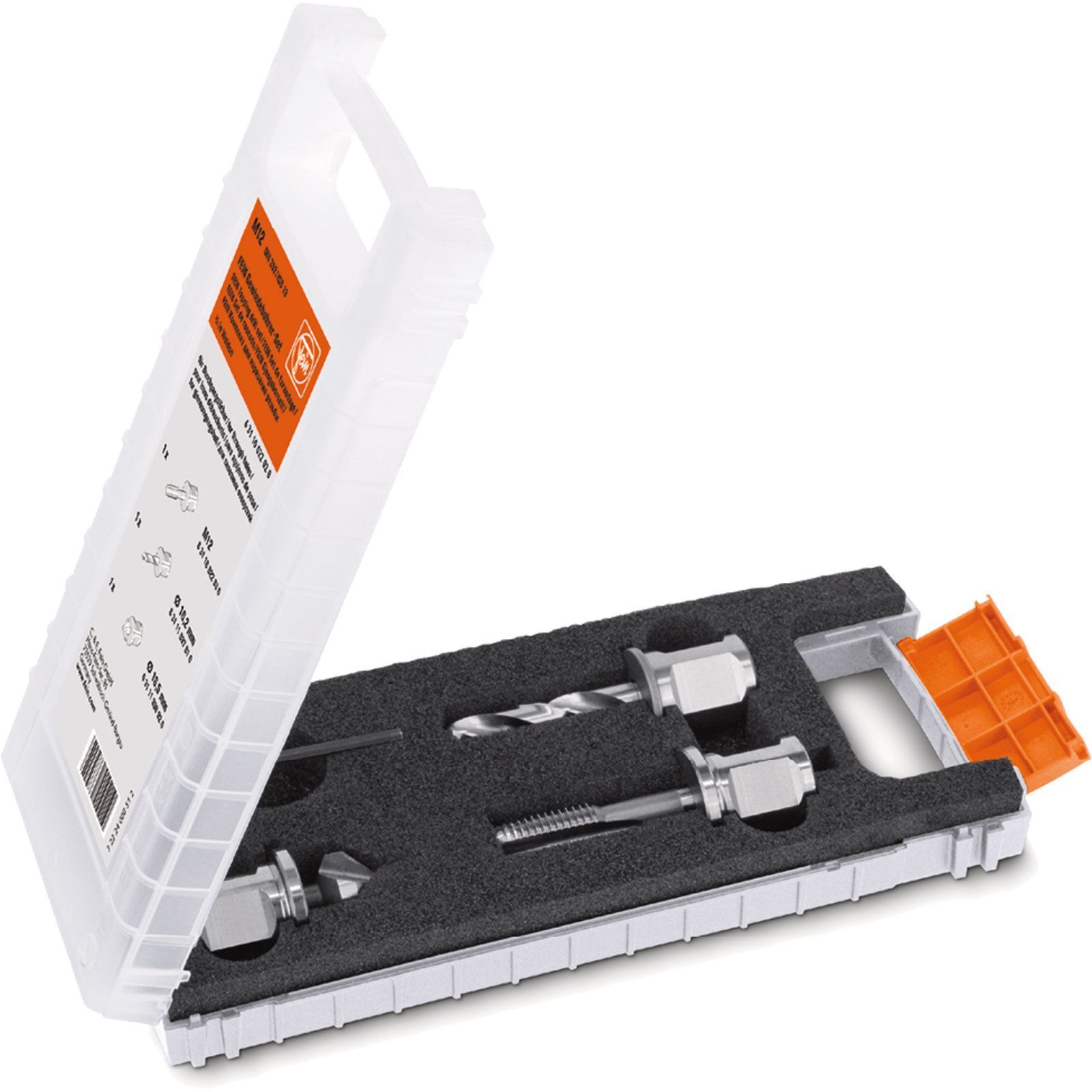 Jeu de tarauds pour trous traversants, filetage M12