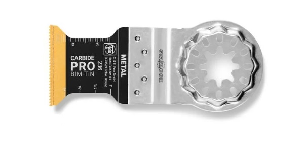 Fein E-Cut Carbide Pro, longueur 40 mm, largeur 32 mm, VE 1 St, emmanchement SL