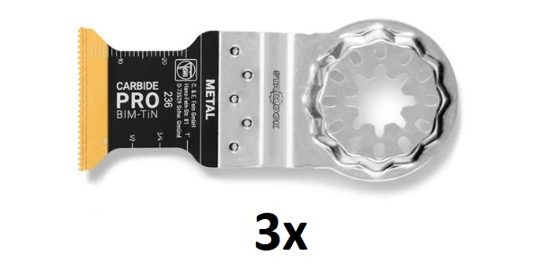 Fein E-Cut Carbide Pro pour maçonnerie, ciment, CFK VE=3
