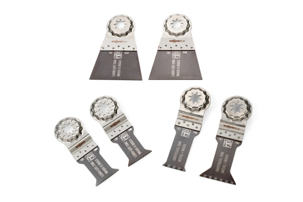 Fein Best of E-Cut StarlockPlus Set de Disques de Scie WOOD & METAL, Embrayage SLP