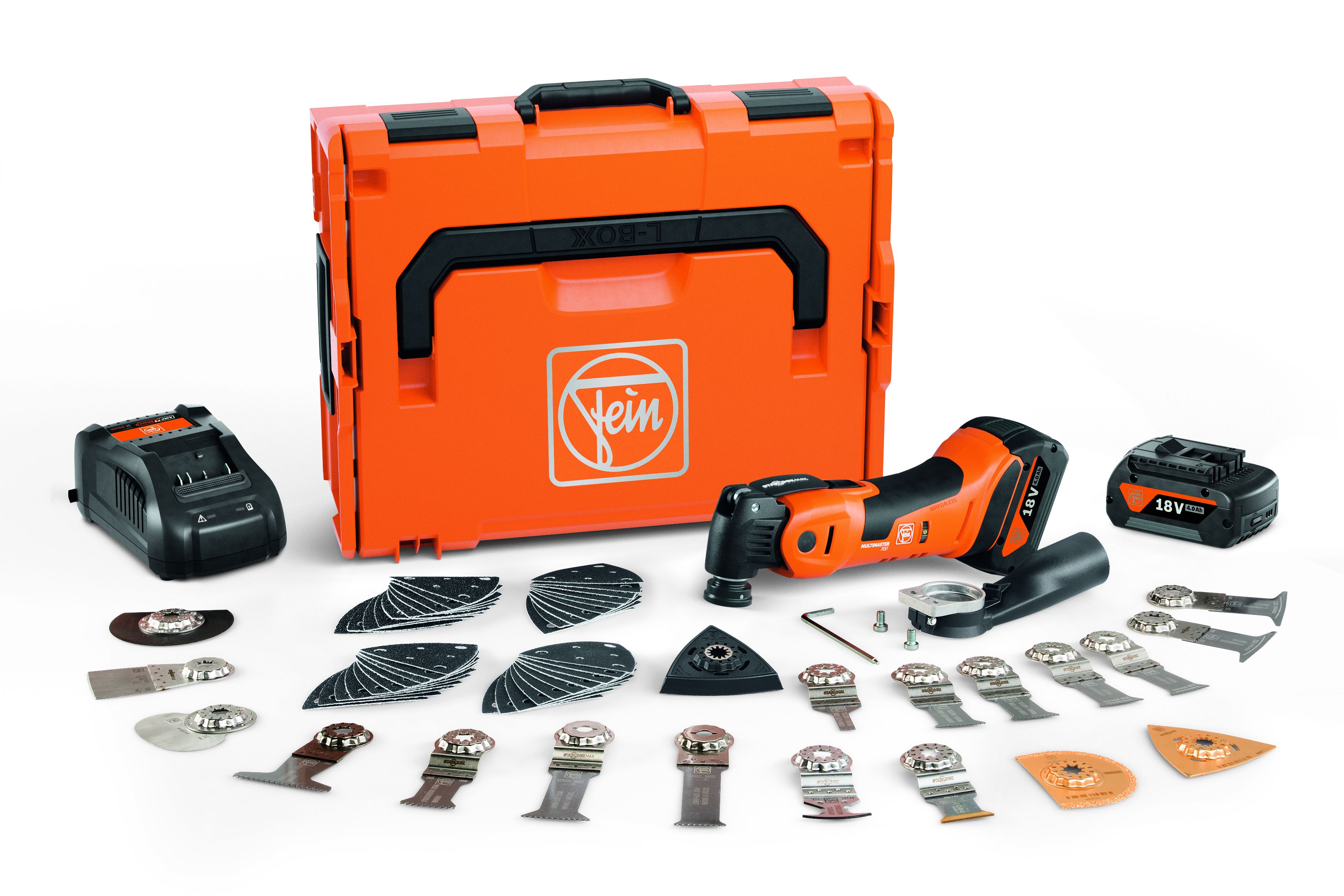 FEIN Machine oscillante sans fil MULTIMASTER sans fil AMM 700 Max Top 4 Ah AS