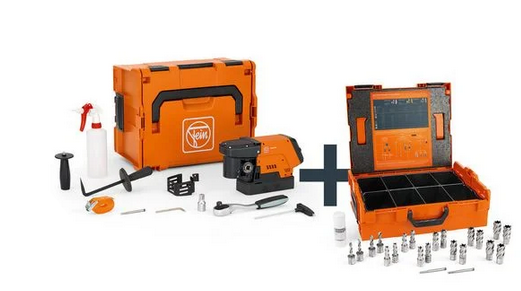 Perceuse à noyau FEIN KBC 36 MAGFORCE Truckframe-Set 3/4 in Weldon / HSS SPECIAL 25