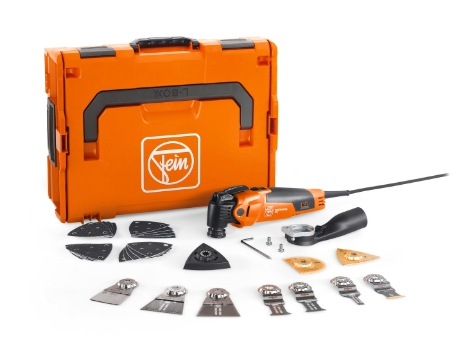 Fein MULTIMASTER MM 500 Plus Top 350 W avec accessoires en L-Boxx - 72296770000