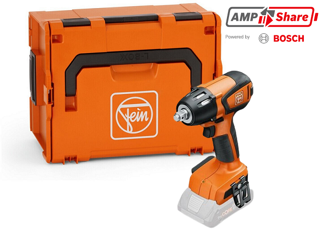 Perceuse-visseuse à percussion sans fil ASCD 18-300 W2 AS de Fein sans batterie ni chargeur en L-BOXX