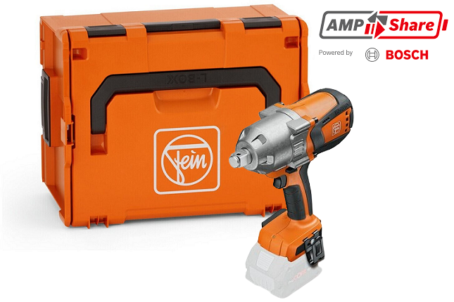 Perceuse-visseuse à percussion sans fil FEIN ASCD 18-1000 W34 AS, sans batterie ni chargeur, en L-BOXX