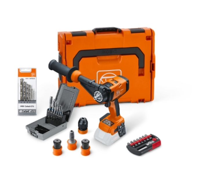 Perceuse-visseuse sur batterie FEIN ASCM 18-4 QM 4 vitesses en set utilisateur