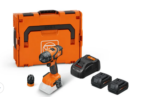 Perceuse-visseuse à percussion sans fil 2 vitesses Fein ASB 18 Q AS Set 5 Ah, 2x 5,0 Ah et chargeur dans L-BOXX