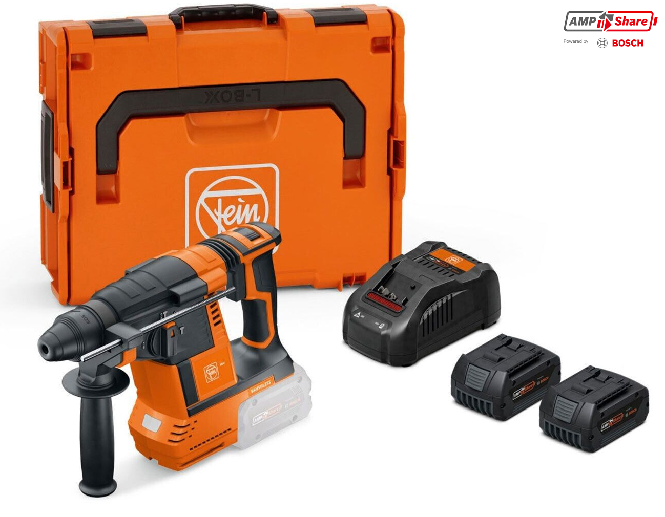 Perceuse à percussion sans fil FEIN ABH 18-26 AS Set 5 Ah, 2x 5,0 Ah et chargeur en L-BOXX