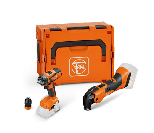 Set Fein Combo AMM 500 + ASCM-QSW AS sans batterie ni chargeur en L-BOXX