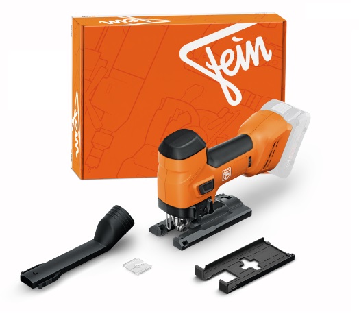 Scie sauteuse sur accumulateur Fein ASTS 18-26 AS sans accumulateur ni chargeur en carton