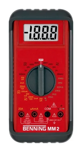 Multimètre numérique Benning MM2