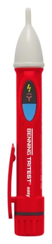 Benning TRITEST easy 020051 Détecteur de champ tournant et de phase - rouge