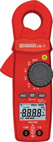 Multimètre à pince Benning CM 11 0,1 mA-20 A AC, 0,1 mA-10 A DC CAT IV 300 V