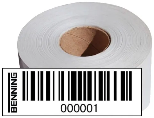 Étiquettes code-barres Benning 756305