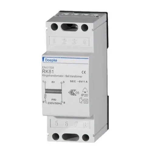 Transformateur de sonnette Doepke RK 81 8V/1A