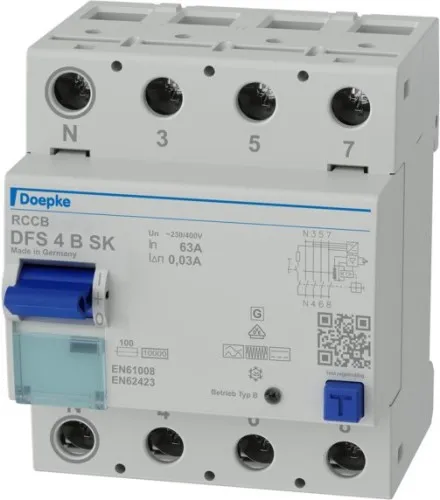 Doepke FI-Schalter DFS4 063-4/0,03-B SK