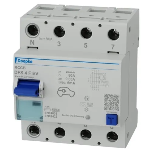 Doepke Disjoncteur différentiel DFS 4080-4/0,03-F EV