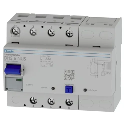 Doepke Disjoncteur-sectionneur compact DHS 6-063 NUS