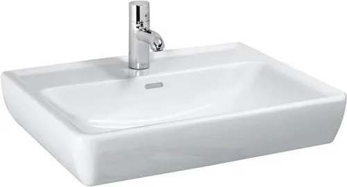 Laufen Lavabo Pro A 480x650x170 mm, avec 1 trou de robinet et trop-plein, Blanc