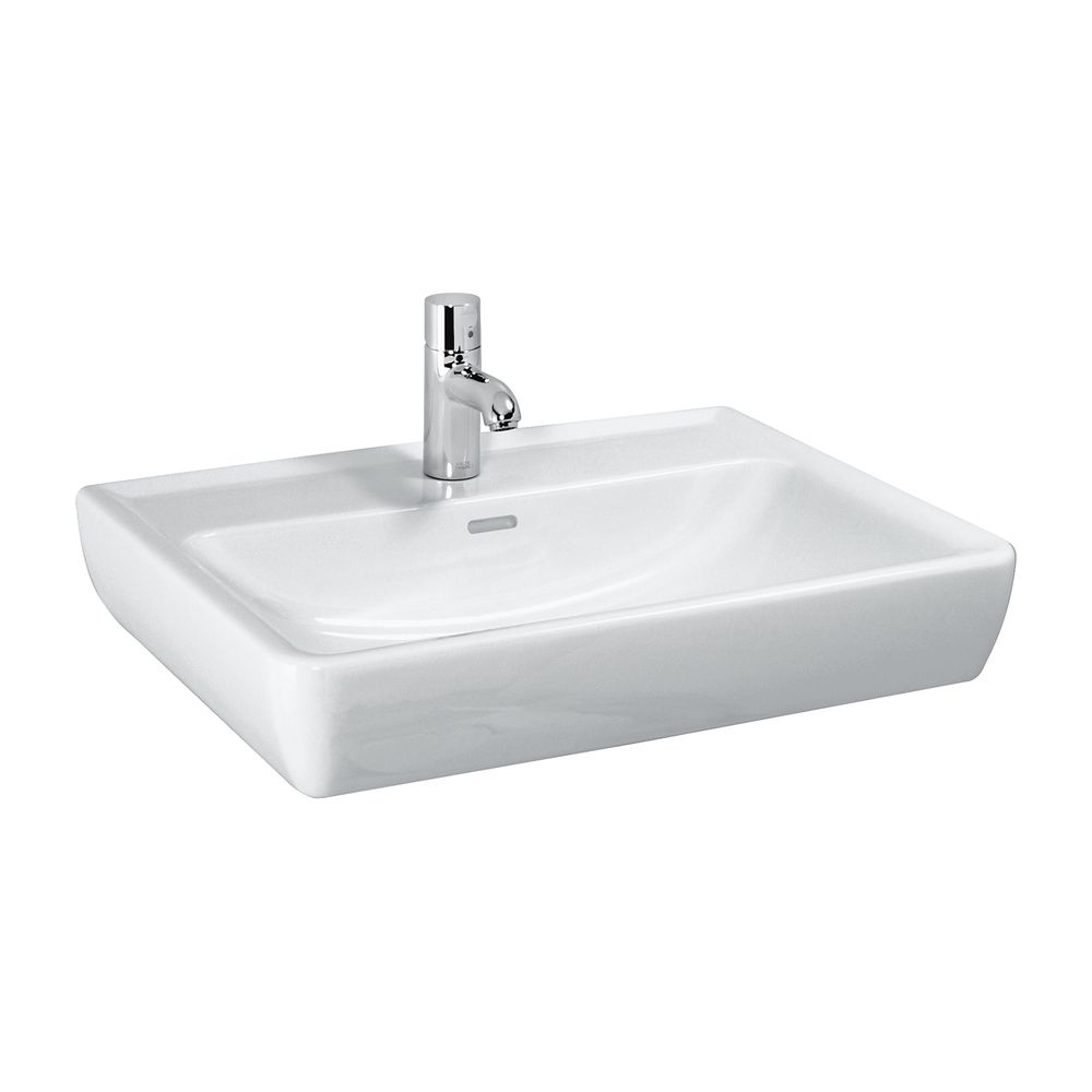 Laufen Lavabo Pro A 480x650x170mm, sans trou de robinet, avec trop-plein, Blanc