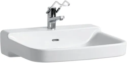 Laufen Lavabo barrière Pro Liberty 550x651x160 mm, avec trop-plein, sans trou de robinet, Blanc