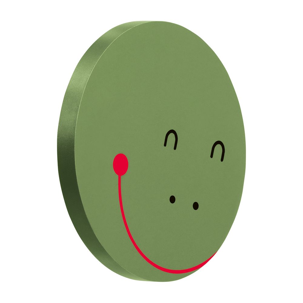 Laufen Miroir Florakids Tête de chenille 329x303x19mm, Vert avocat
