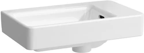 Laufen Lavabo Pro S 280x480x150 mm, sans trou de robinet, avec trop-plein, cuvette à gauche, blanc