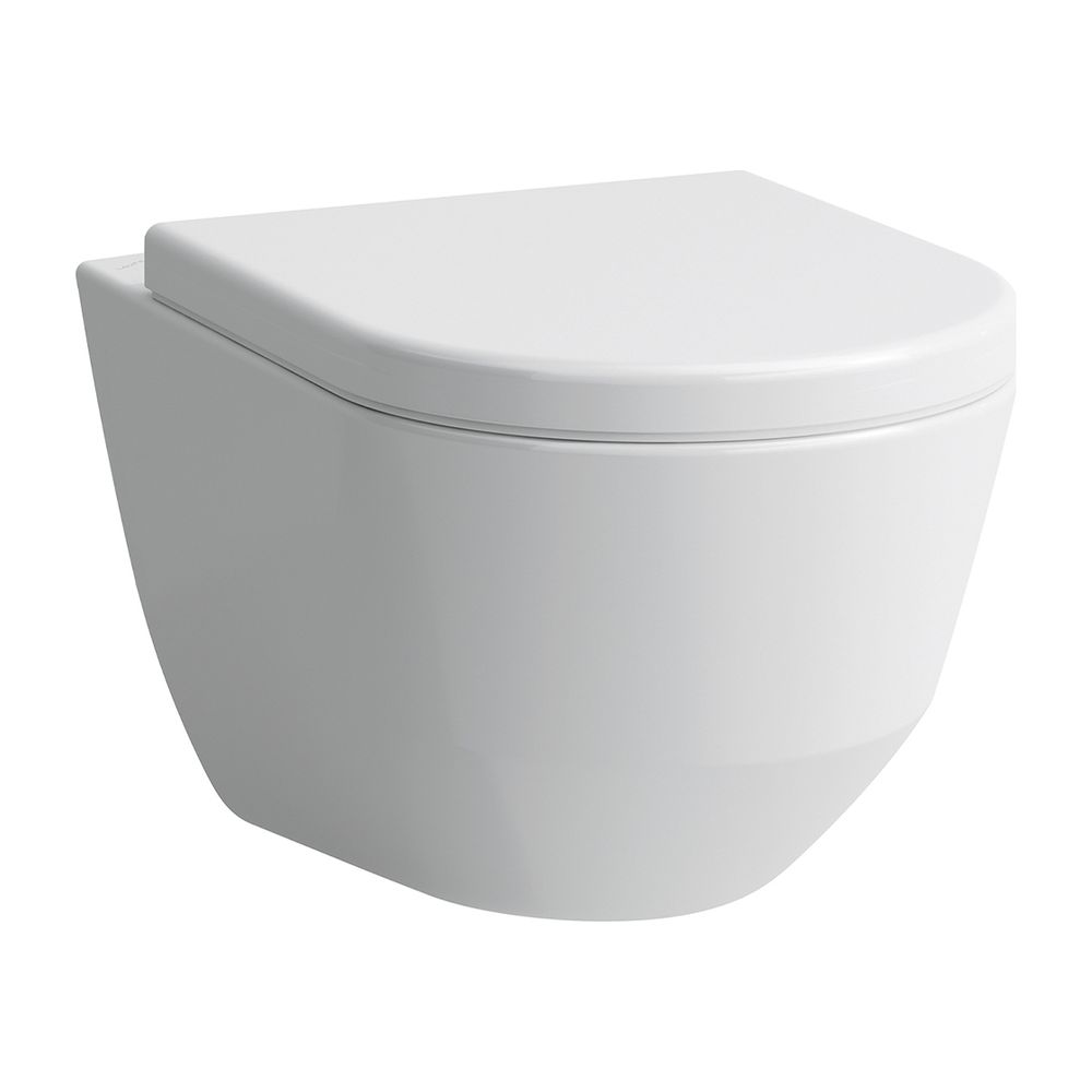 WC suspendu Laufen Pro à chasse profonde 530x360mm, fixation dissimulée, blanc