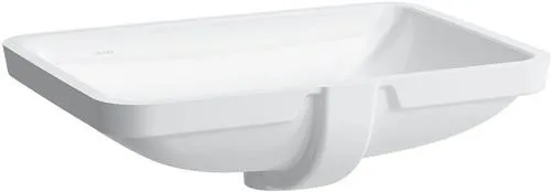 Laufen Évier encastrable Pro S 430x595x170 mm, montage par dessous, sans trou de robinet, avec trop-plein, Blanc