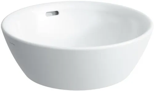 Lavabo LAUFEN Pro B 420x420x165 mm, sans trou de robinet, avec trop-plein, blanc LCC