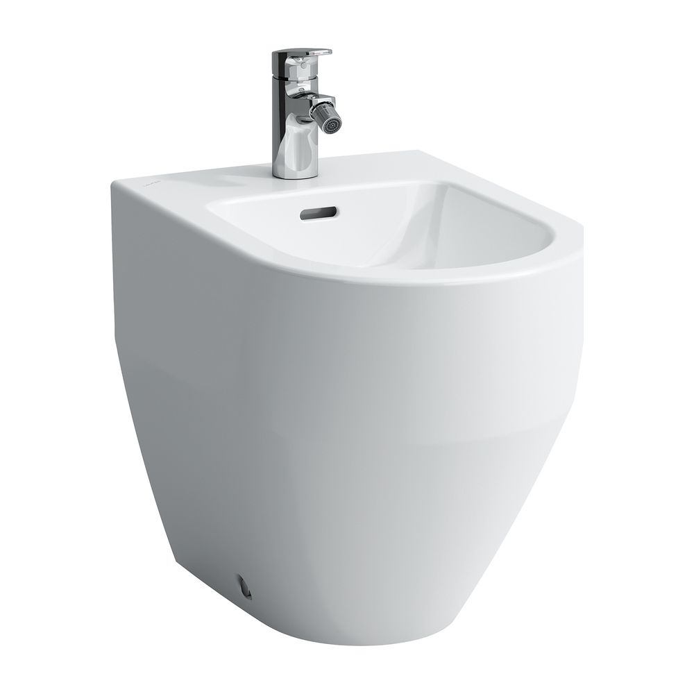 Laufen Standbidet Pro 530x360x430 mm, avec trou de robinet central, sans trou latéral pour raccordement d'eau, blanc