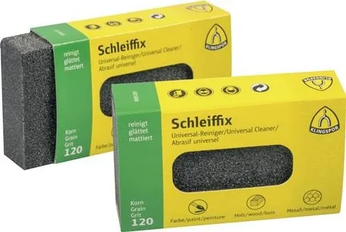 Bloc de ponçage Klingspor Schleiffix L80xB50mm grain 60 grossier