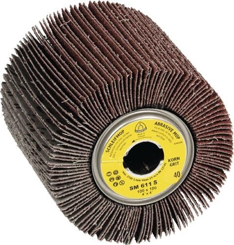 Rouleau de satinage KLINGSPOR SM 611 S 60 marron - 7325