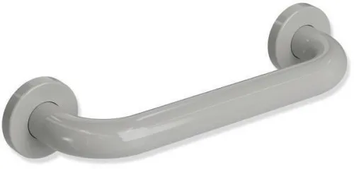 Poignée de baignoire Hewi Ser 477, AM:250, avec rosaces gris pierre