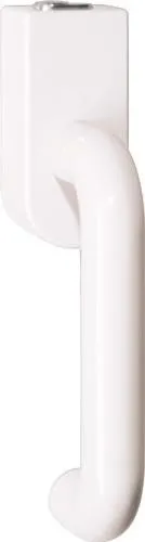 Poignée de fenêtre Hewi verrouillable 111FGA.1 30mm, blanc pur 30mm