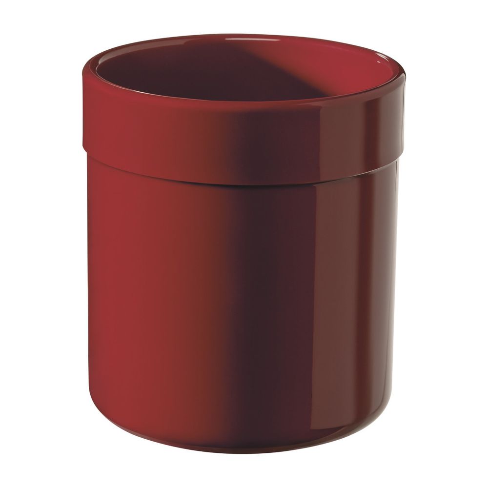 Gobelet en polyamide HEWI série 801, rouge rubis, fond plat