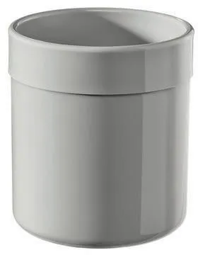 Gobelet en polyamide HEWI Série 801, fond plat, gris pierre